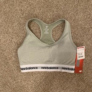 New Balance Light Green Sports Bra